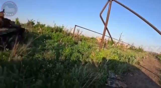 cover for Incredible timing: Russian soldiers intercept Ukrainian FPV drone moments before impact! 🚁💥 #MilitaryAction #DroneDefense #NailBiting