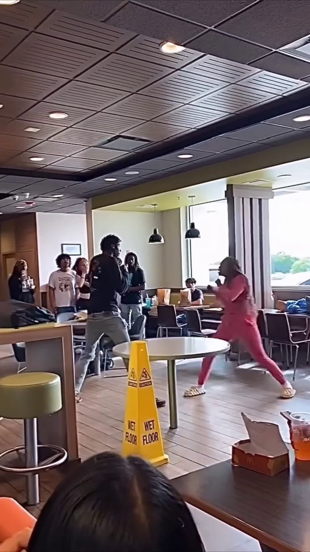 cover for In my opinion she whip his a... what do you say?  #foryou  #scoopz  #fight  #comment  #like  #share 