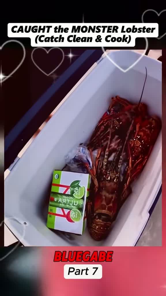 cover for Caught the MONSTER Lobster! Watch the full catch, clean & cook process 🦞🔥 #FishingGirl #BigCatch #FishingLife