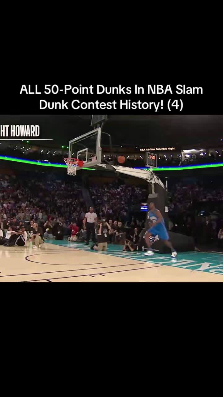 cover for Experience the Greatest Dunks Ever! All 50-point Slams from the NBA Dunk Contest 🏀🔥 #NBA #DunkContest #SlamDunk #Basketball