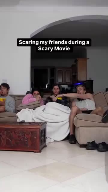 cover for Scaring people during a scary movie