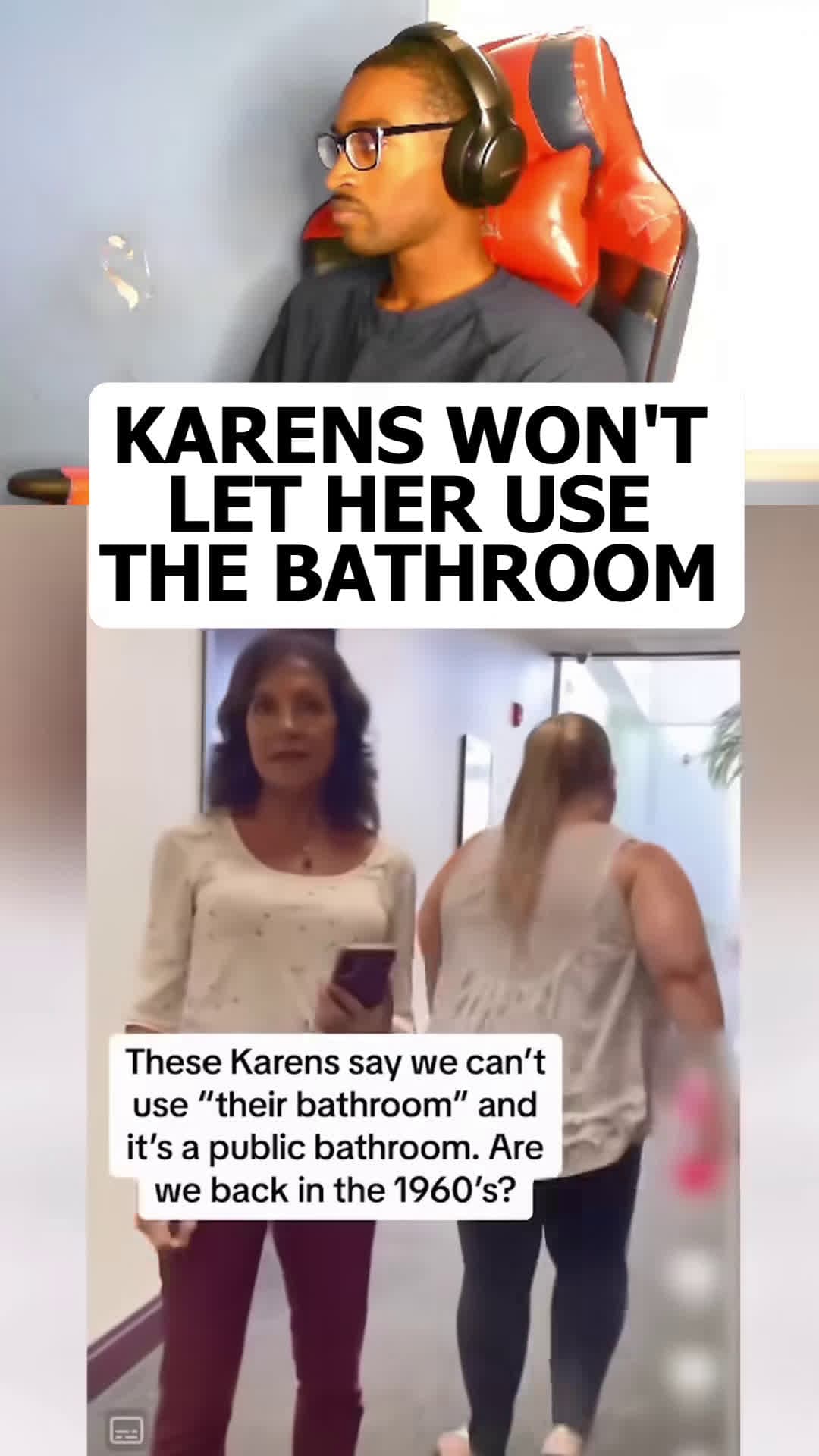 cover for When the KAREN squad blocks the bathroom break🤣