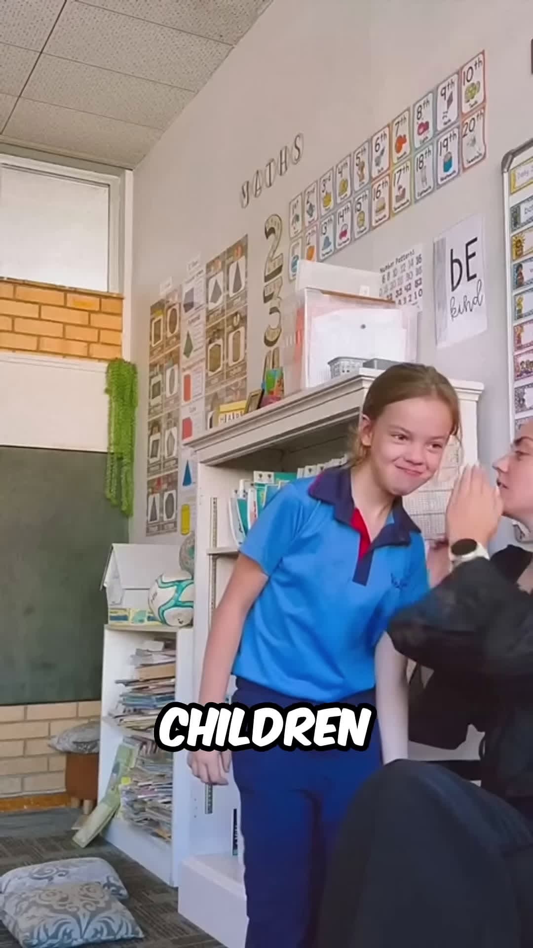 cover for If the student smiles the teacher will get fired