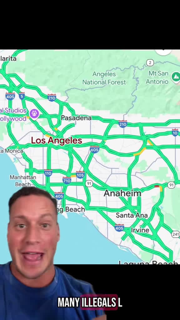 cover for Los Angeles streets are emptying out! What's happening? 🚗 #LosAngeles #Traffic #Change