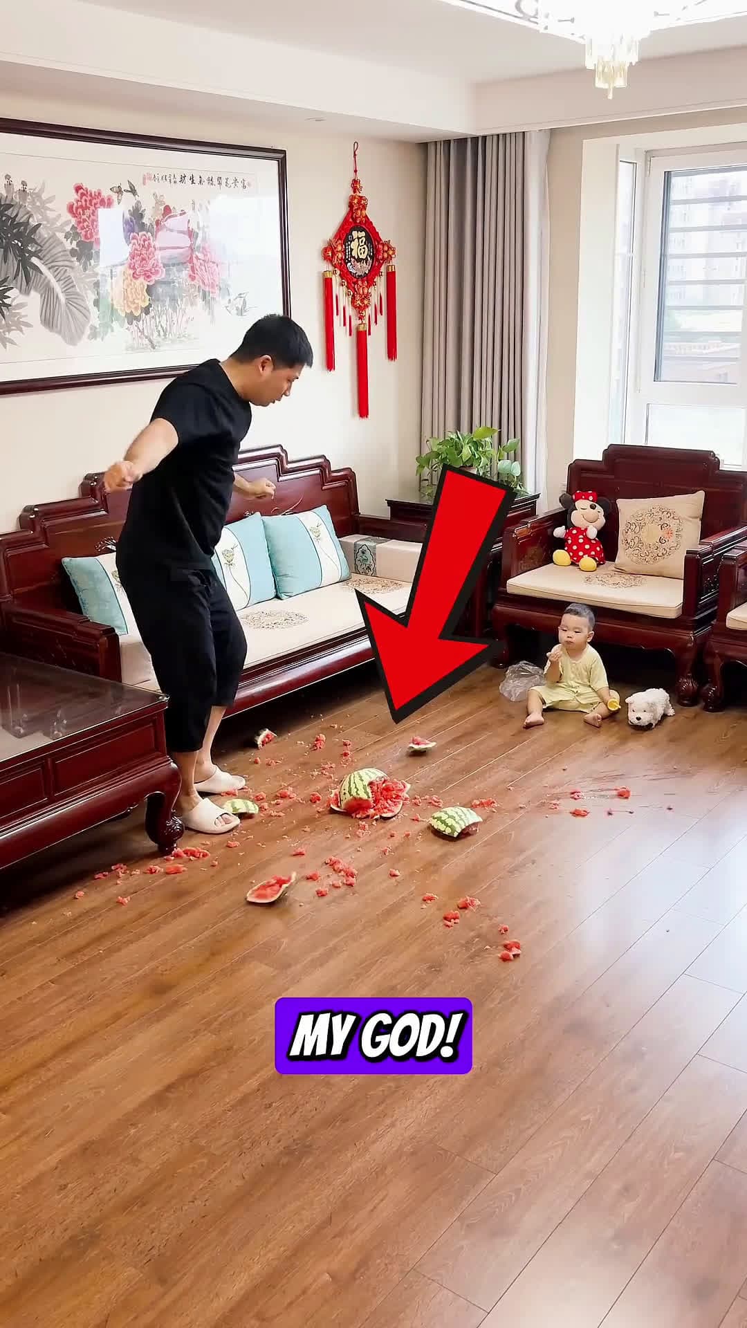 cover for All This So That His Wife Doesn't Fight With Him 😂🍉 #viral 