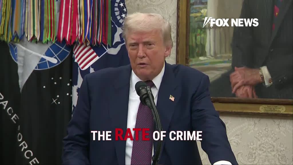 cover for President Trump on safety in Washington DC: "This has to be the best run place in the country, not the worst-run place in the country." created by Fox News with Fox News’s original sound