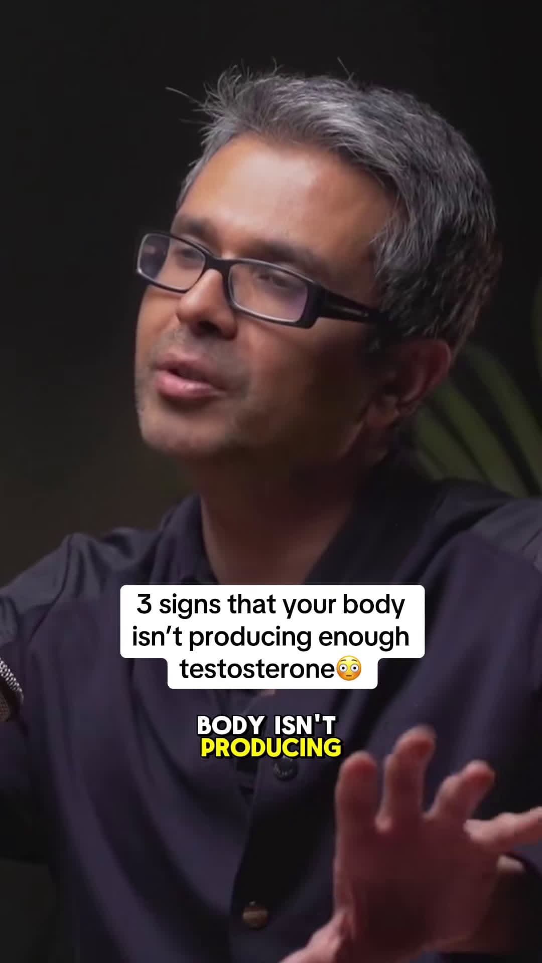 cover for 3 signs that your body isn’t producing enough testosterone. #wellness