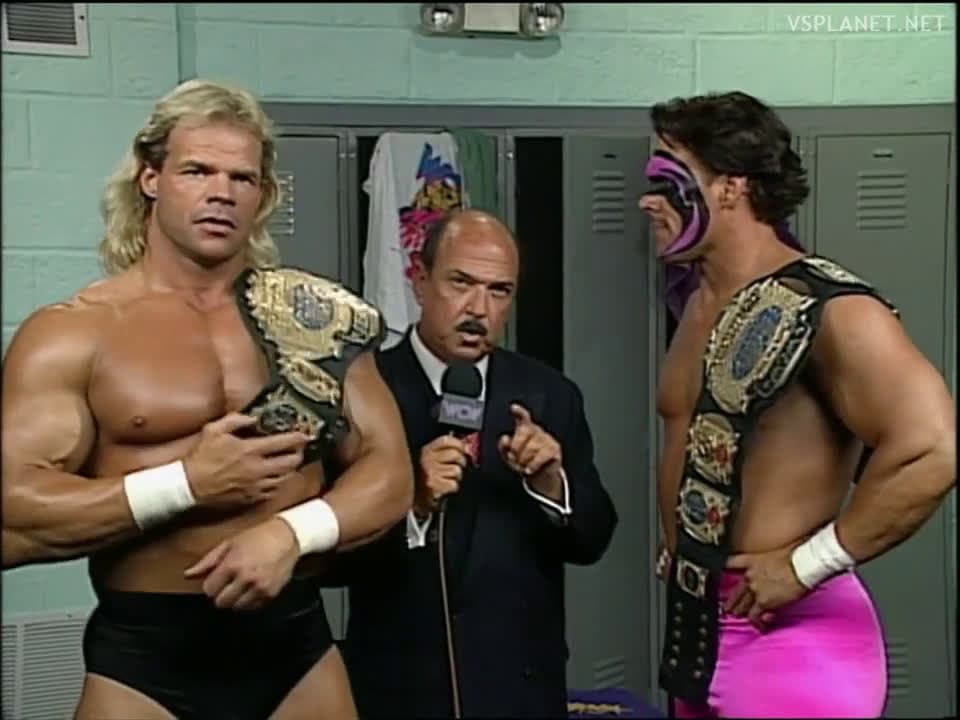 cover for Unhinged promo showdown: Steiner, Sting, and Lex Luger drop a blistering moment you won't forget 🔥💥 #WWE #Wrestling #Steiner #Sting #LexLuger