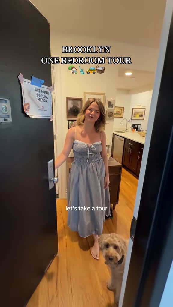 cover for Step inside our cozy Brooklyn shoebox apartment! 🏙️ #BrooklynLiving #NYCApartmentTour #SmallSpaceLiving