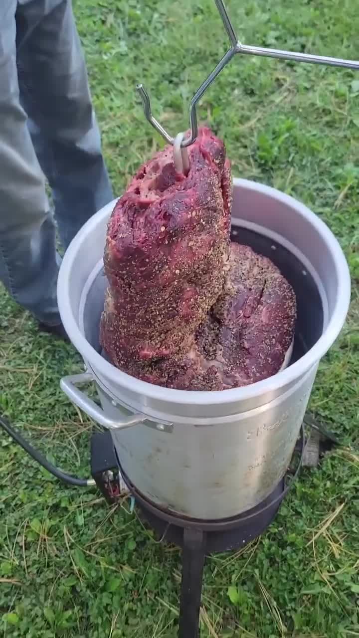 cover for Deep frying Prime Rib! Yeah or Nah @unholyfitness_1
