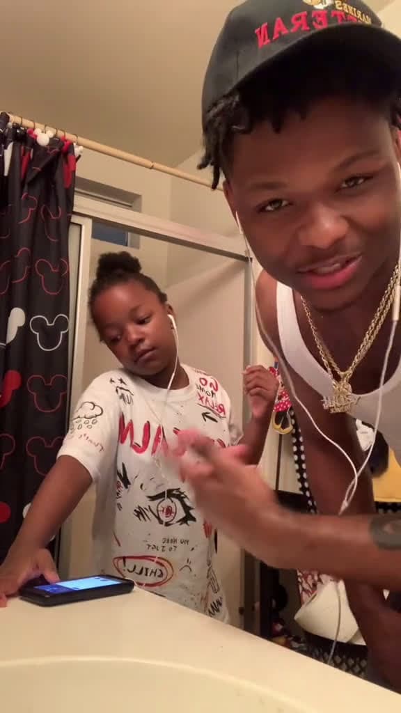 cover for This is harder than it look fyp sister viral 54730 #trendingscoopz