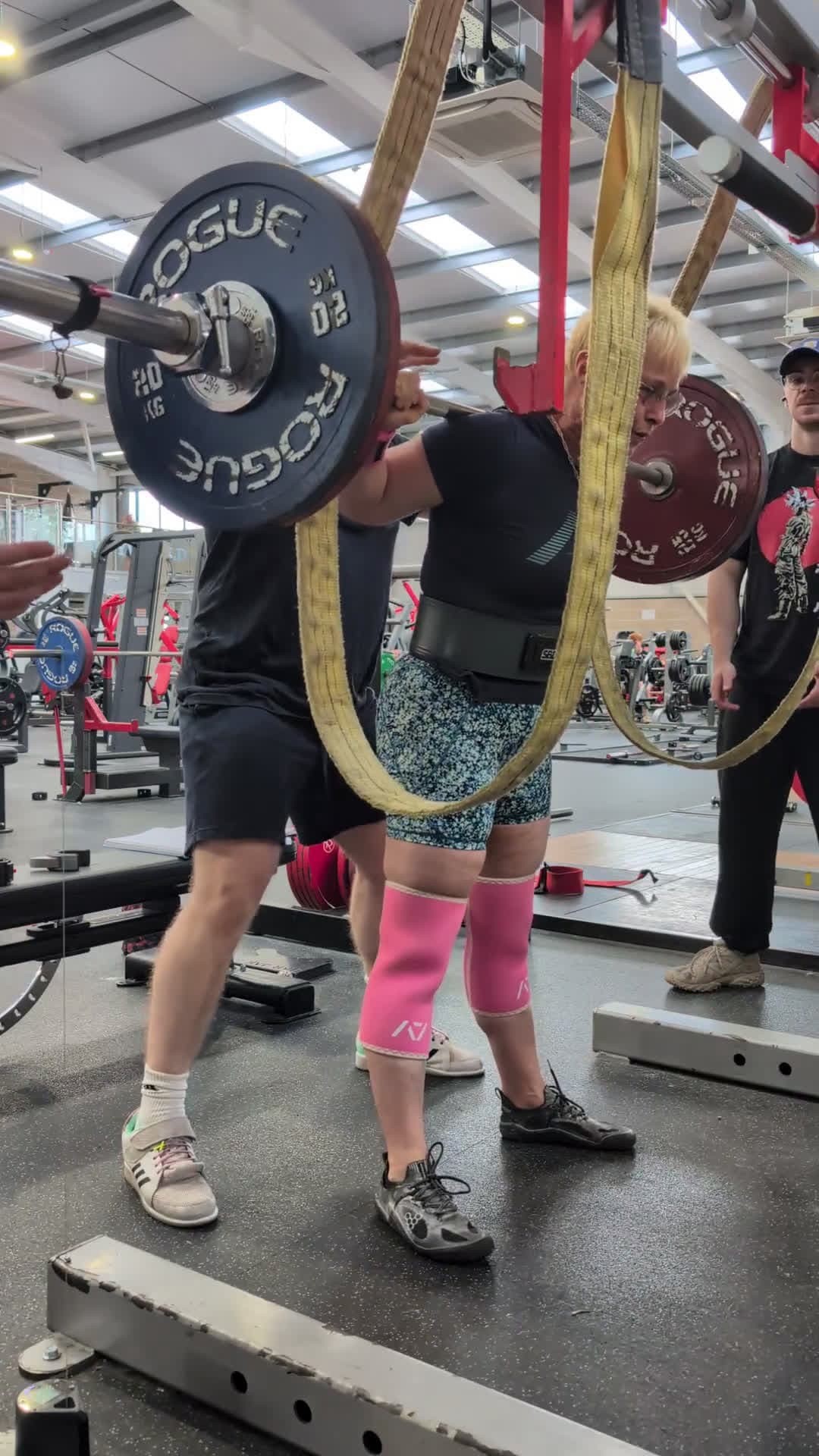 cover for 67 years old squats 117.5kg at 63kg bodyweight—just shy of the IPF world record of 121kg! 💪 #Powerlifting #StrengthGoals #IPFRecords