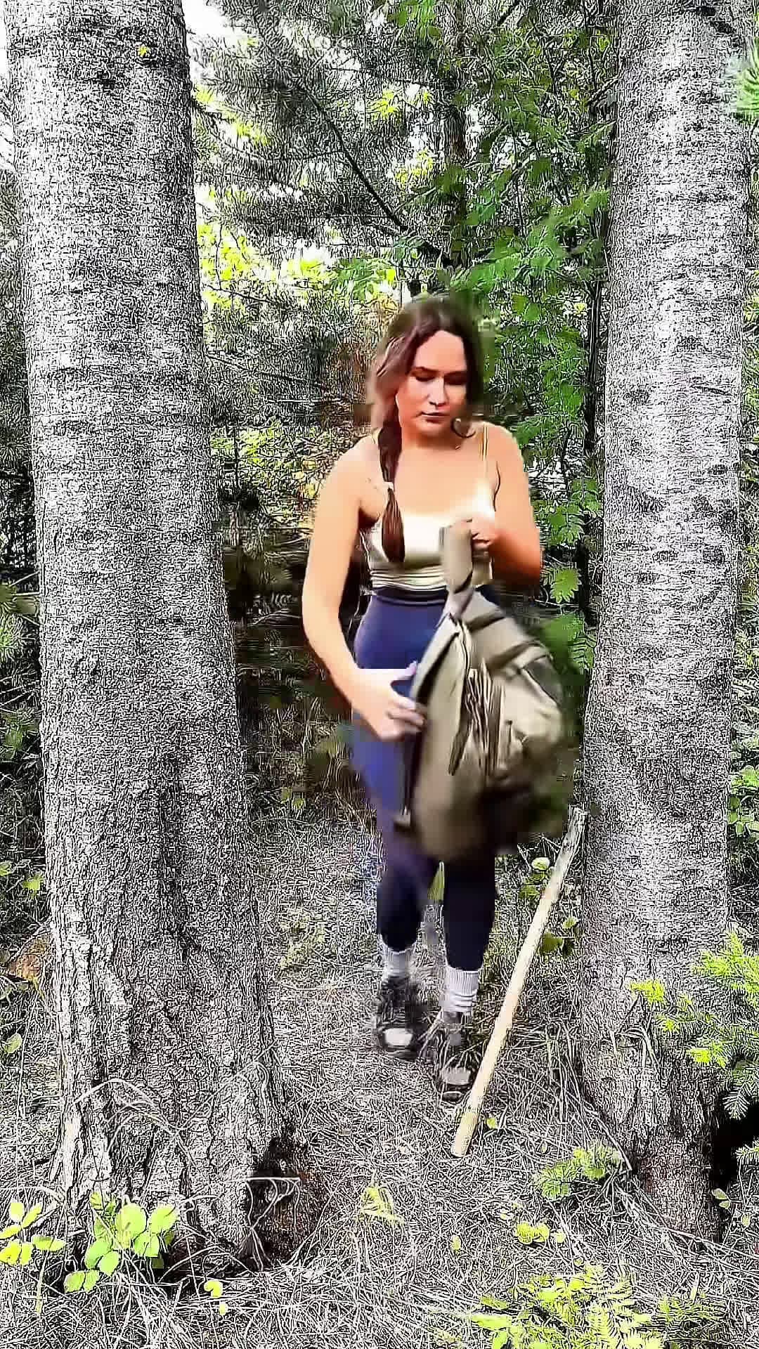 cover for Girl outdoor survival skills#camping #outdoors #survival #survivalskills #asmr #fyp #bushcraft #girl #lifehack