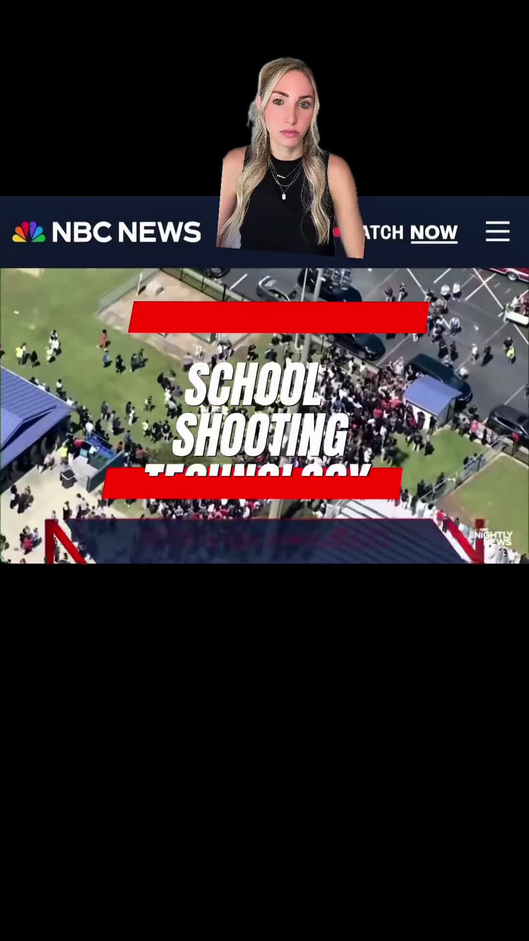 cover for ⚠️How Technology Helped Prevent Further Bloodshed At Apalachee. This should be in EVERY SCHOOL. And believe me when I say I wish this wasn't needed. It shouldn't be needed. And it breaks my heart that this is our reality. No parent or teacher should ever have to fear going to school - A place that's meant to be a safe learning environment for children to thrive. News Story Credit: @nbcnews  #childsafety #schoolshootings #activeshooter #safetytraining #schoolsafety #parentsofinstagram #safety #st