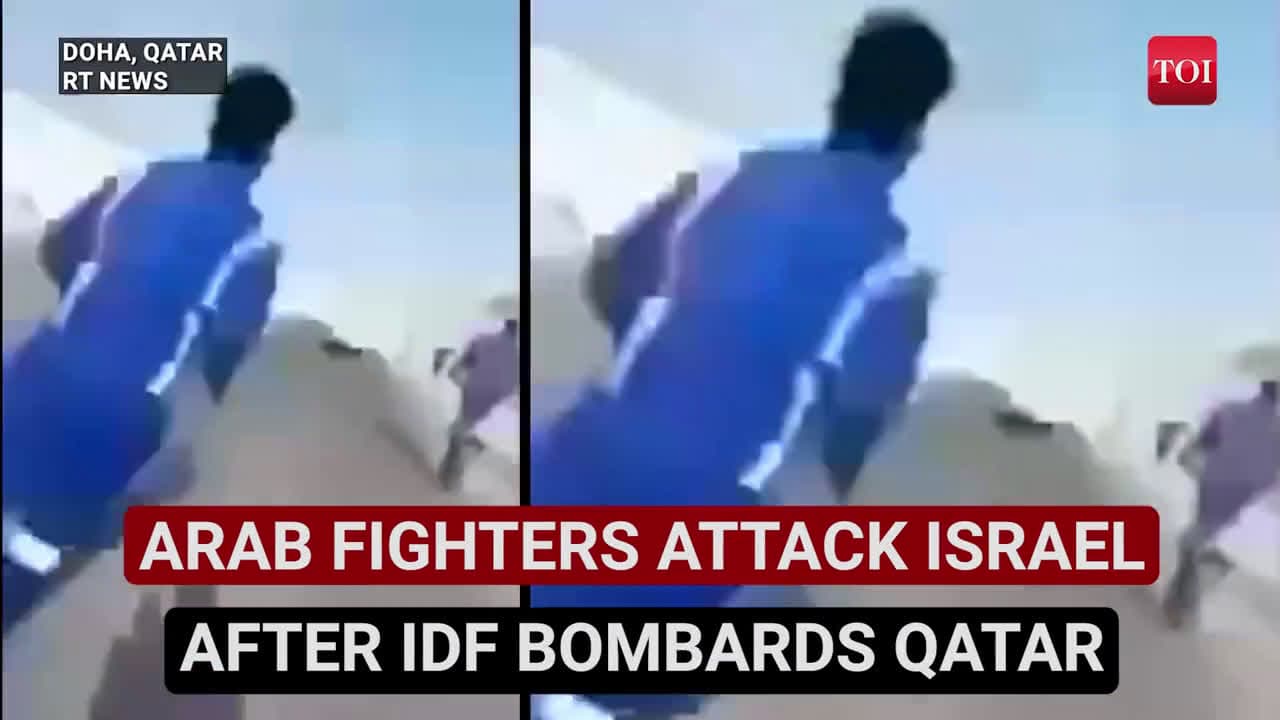 cover for Saudi Neighbour LAUNCHES First Missile Attack On Israel After Qatar Bombing | Mideast On Edge
