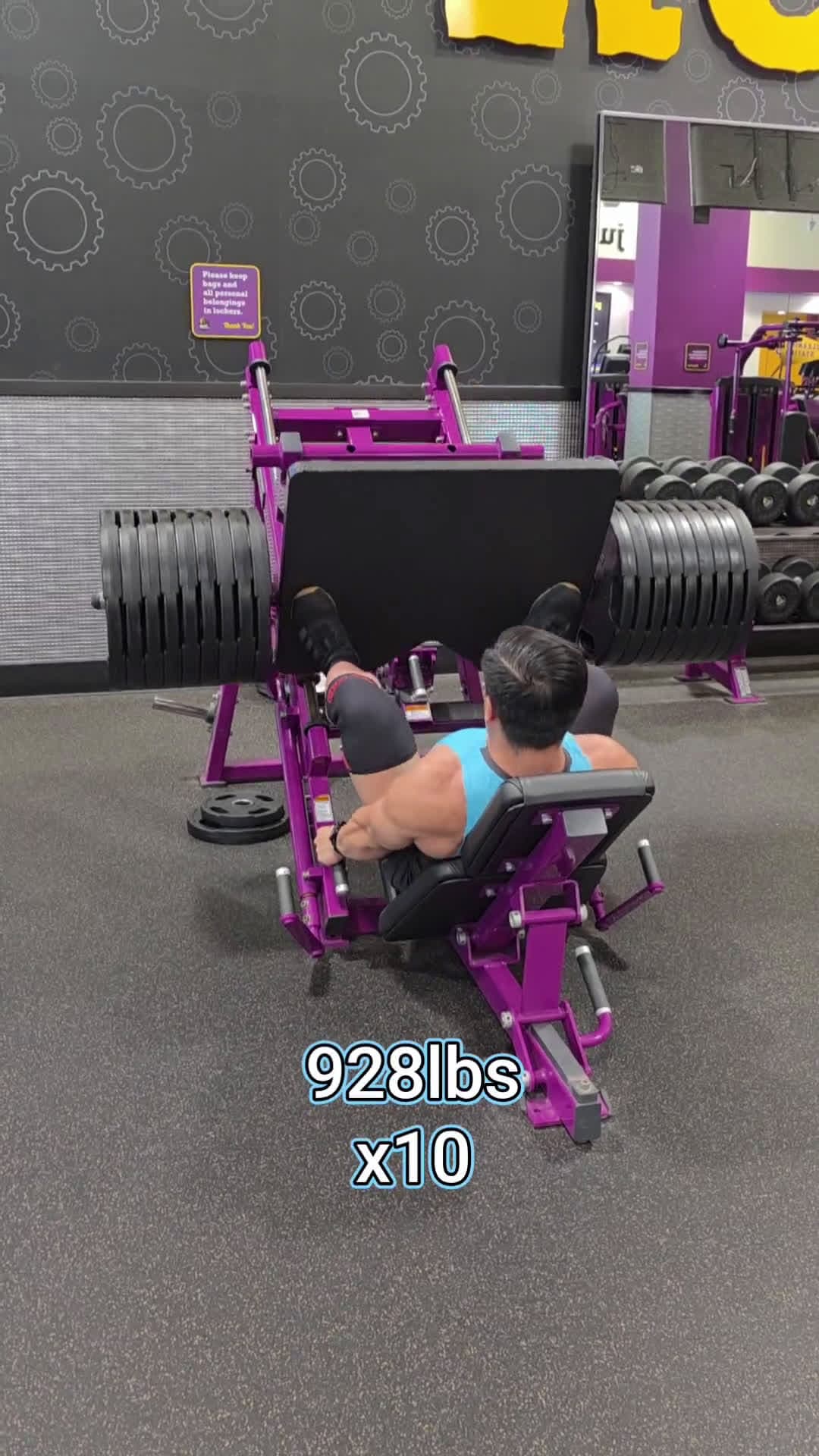 cover for 928 lb leg press for 10 reps at 181 lb bodyweight — absolute beast mode! 🔥 #LegPress #Strength #GymMotivation #PR