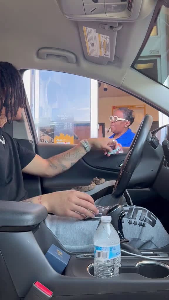 cover for DRIVE THRU SNAKE PRANK GONE WRONG explore relatable sharethemagic repost funnyvid 87563 #trendingscoopz