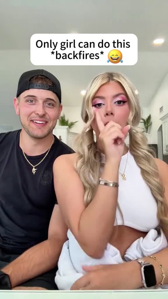 cover for Only girl can do this foryou foryoupage funny funnyvideos prank fpy couple 18091 #shortvideos