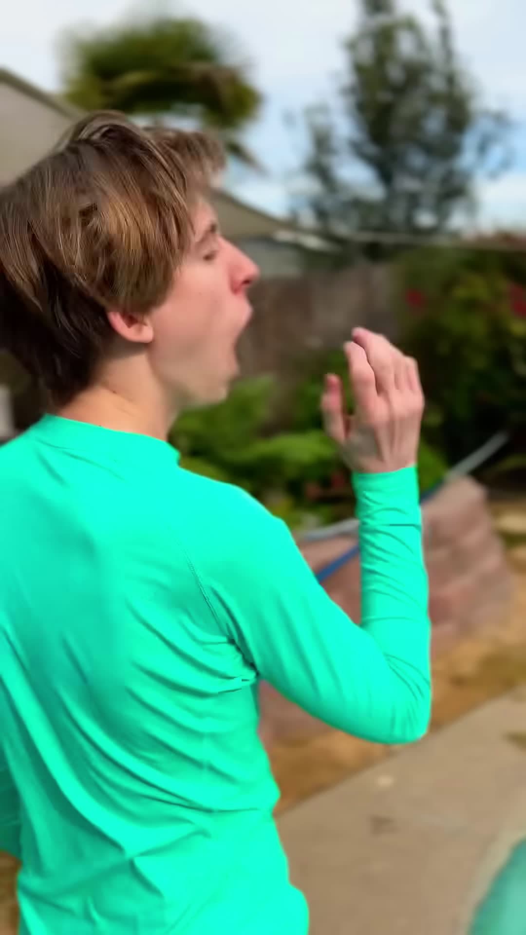 cover for Lil Maceee crys cause his Step Grandma makes him get in the pool hilarious
