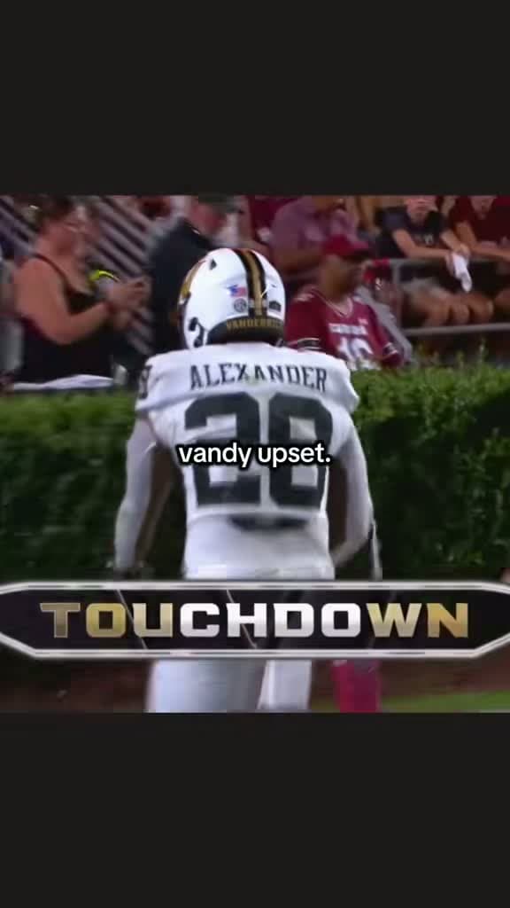 cover for Vanderbilt has South Carolina on upset alert! 😳🔥 Biggest shock of the week? #CollegeFootball #CFB #Football