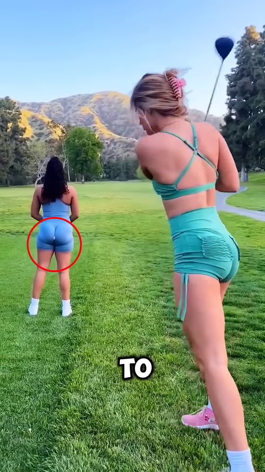 cover for She Took Golf Too Far