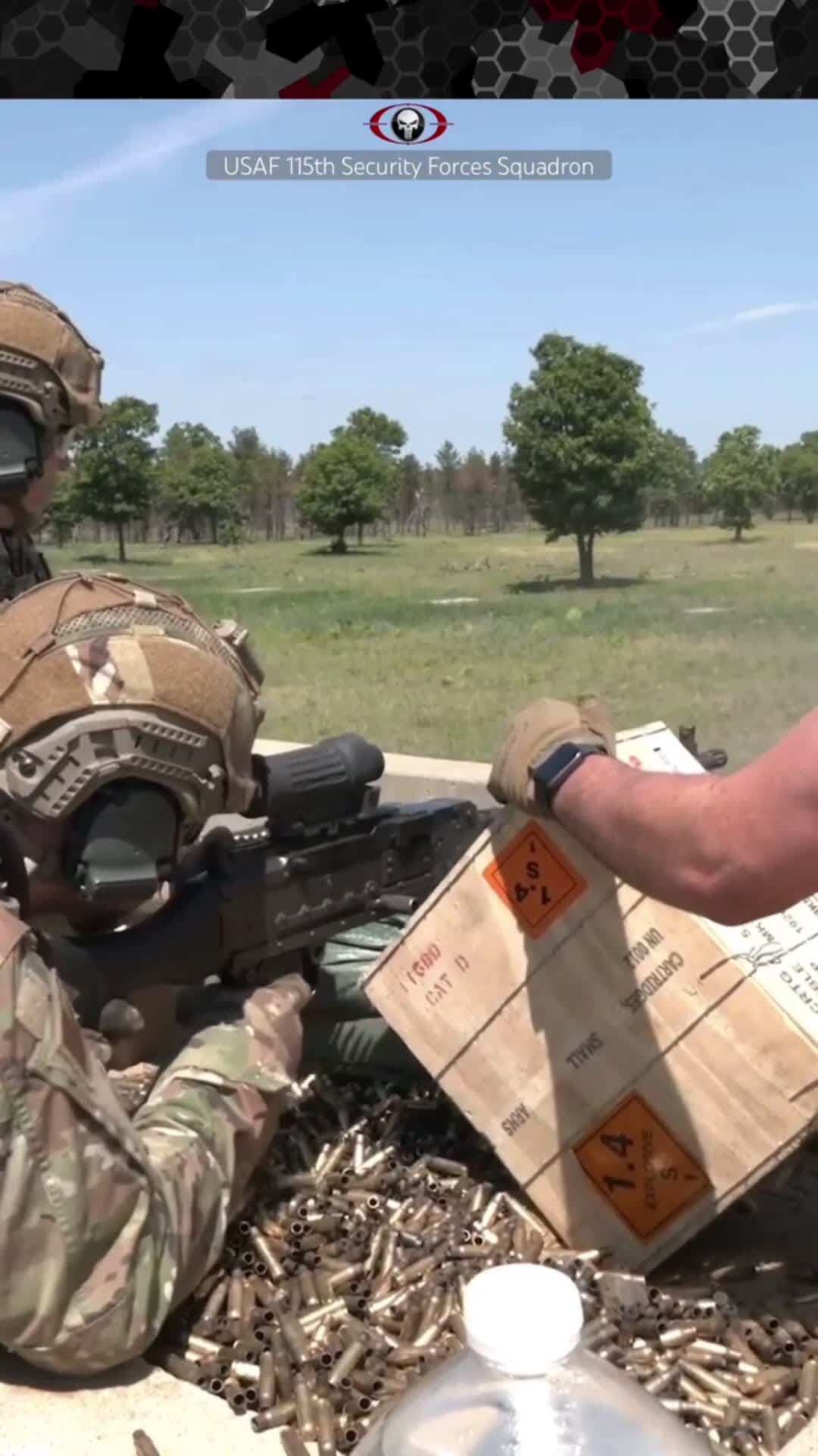 cover for Easy Way to Collect Belt-Links on the M240 Range#military