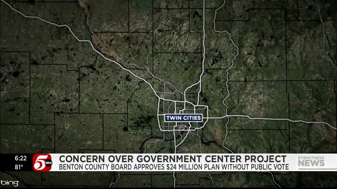 cover for Concern over Benton County government center project