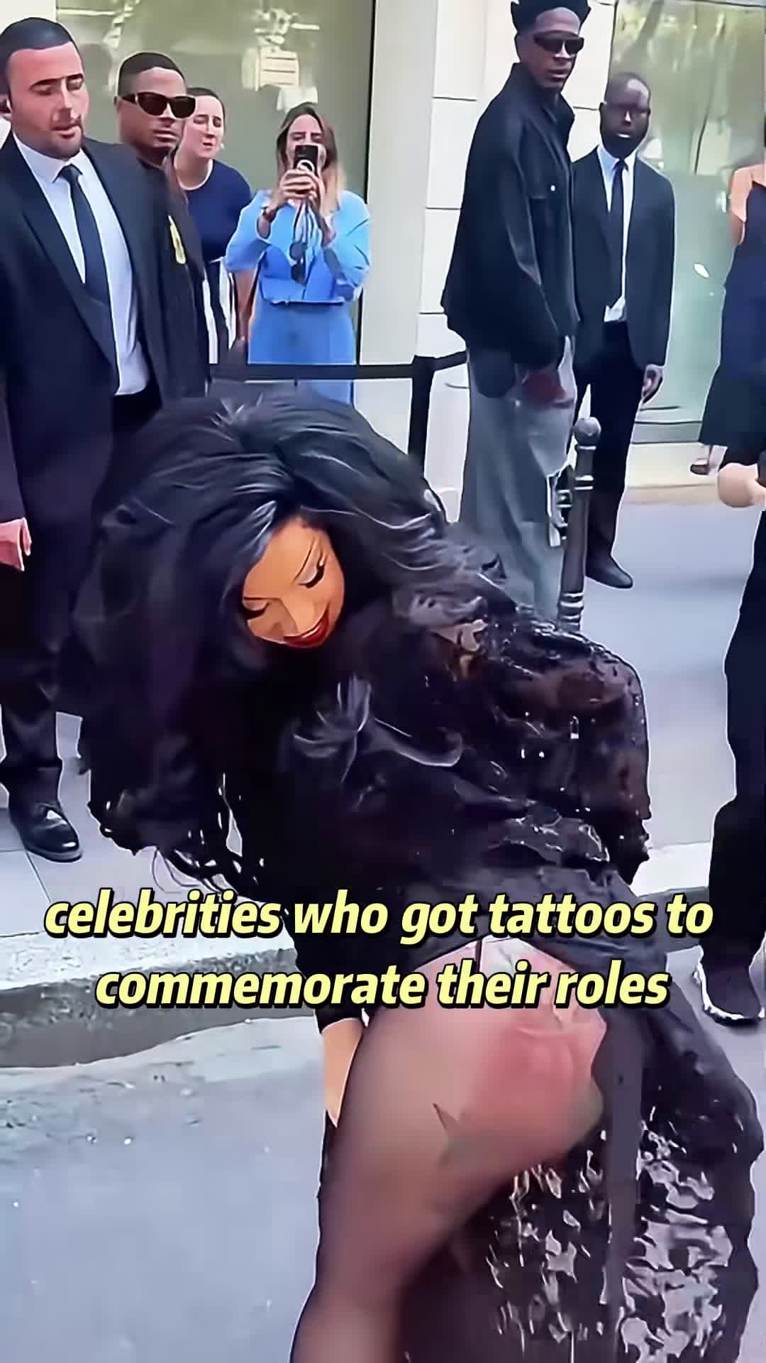 cover for #CaughtOnCamera Celebrities who got tattoos to commemorate their roles #celebrity #celeb #art #cute #movie #influencer #news #makeup #instadaily #star #likeforlikes #celebrityfashion #movies #celebrities #style #music #explore #foryoupage #fyp #viral 