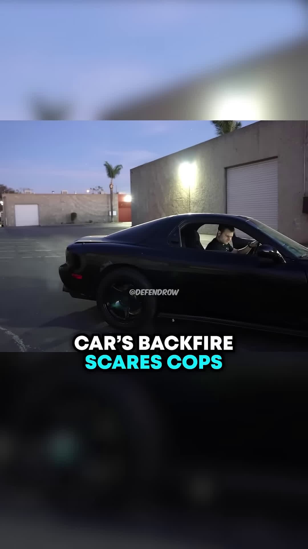 cover for Cars Backfire SCARES Cops