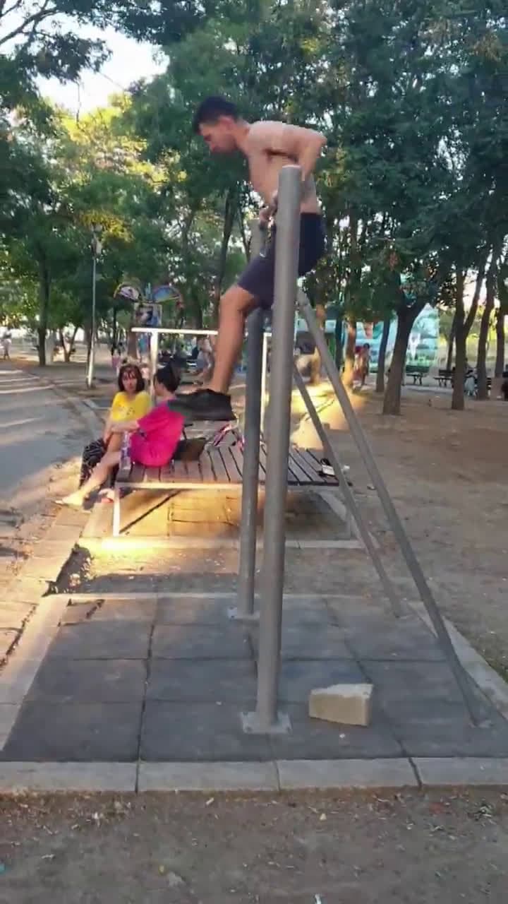 cover for Crushing muscle-ups like a pro 💪 Watch the power and precision in action. #MuscleUps #Calisthenics #Strength #Fitness #Training