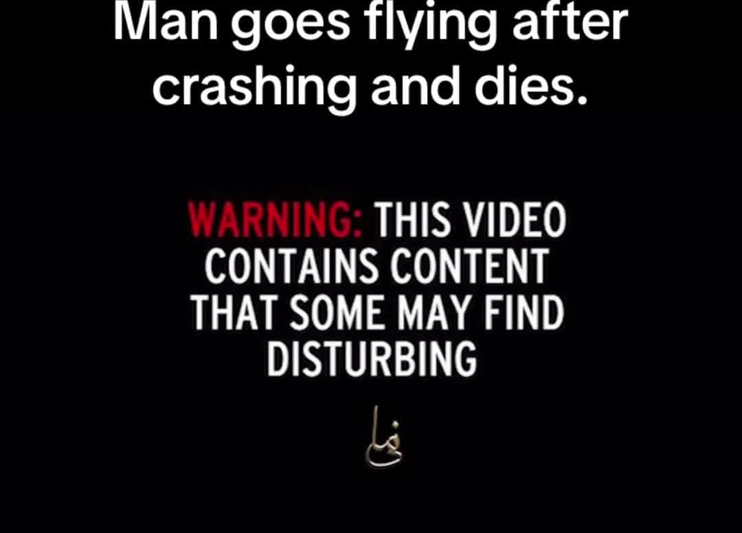 cover for motorcycle crash 😲