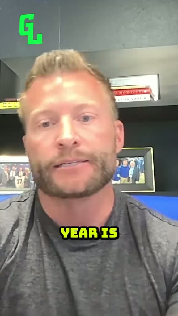 cover for Sean McVay on nearly retiring after 2022: “What the hell is wrong with you?” 🧐 #Rams #NFL #LA