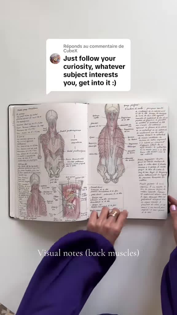cover for Réponse à @CubeX 👀living by my own advice and down the rabbit holes I go and quite happily so #anatomylesson #sketchbook #backmuscles #backanatomy #anatomydrawing #drawing #artistsoftiktok