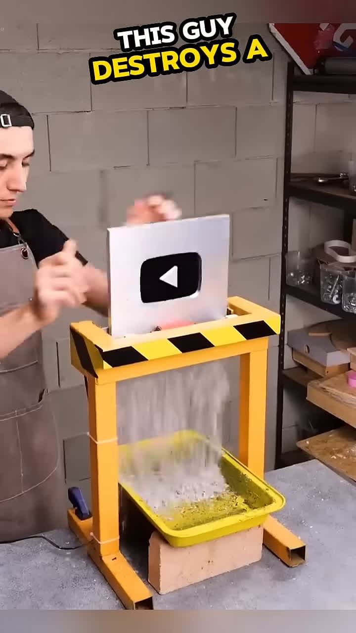 cover for No one expected this from a silver play button