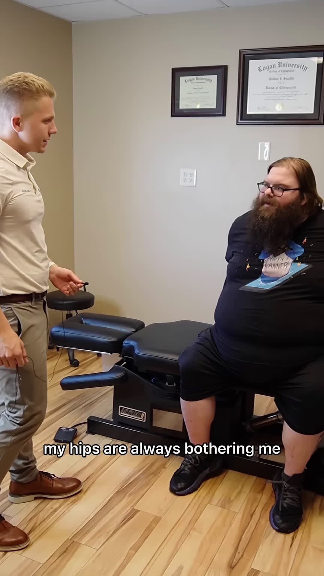 cover for Watch this video all the way through and I PROMISE you will not be disappointed chiropractor