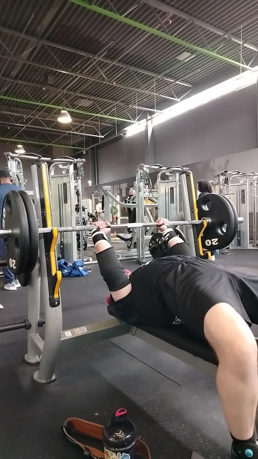 cover for Close Grip Bench Press: 100kg x 6 reps 💪 #StrengthTraining #BenchPress #FitnessGoals