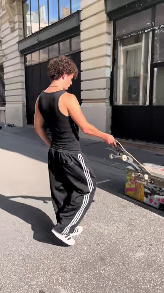 cover for Jaw-dropping skateboard performance you need to see 🛹 #Skateboarding #Tricks #StreetSkate #EpicRide