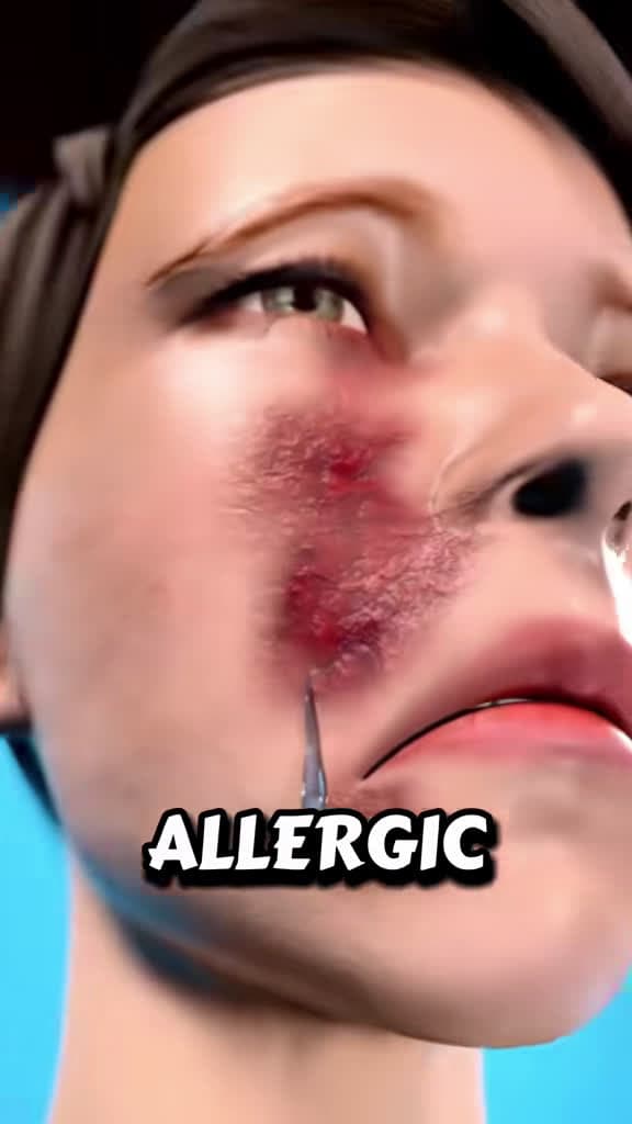 cover for Imagine being allergic to water 😮 #HealthFacts #AllergyAwareness #MindBlown
