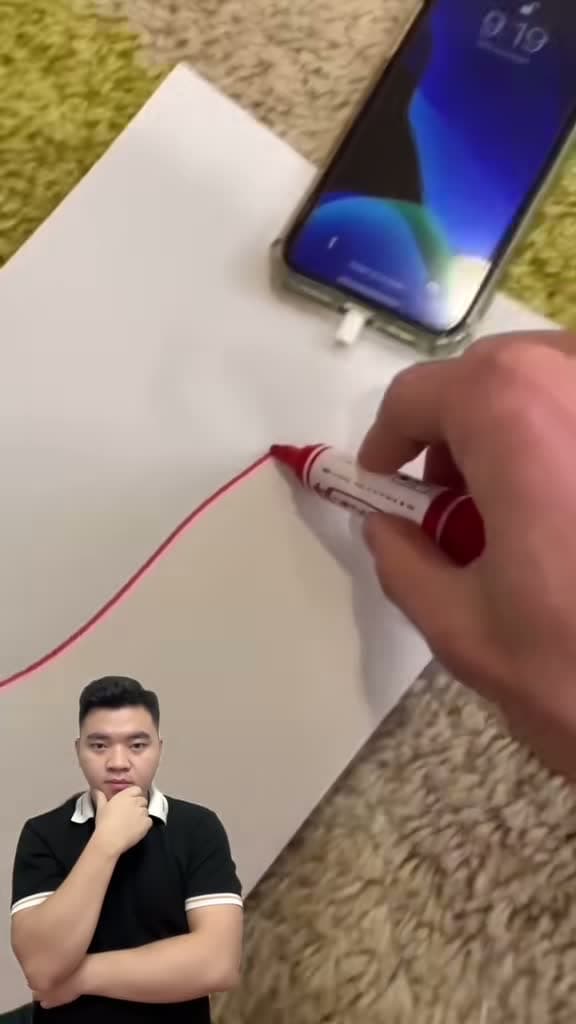 cover for Can a pen really wirelessly charge your phone? Let’s find out! ⚡ #LifeHacks #TechHack #DIY