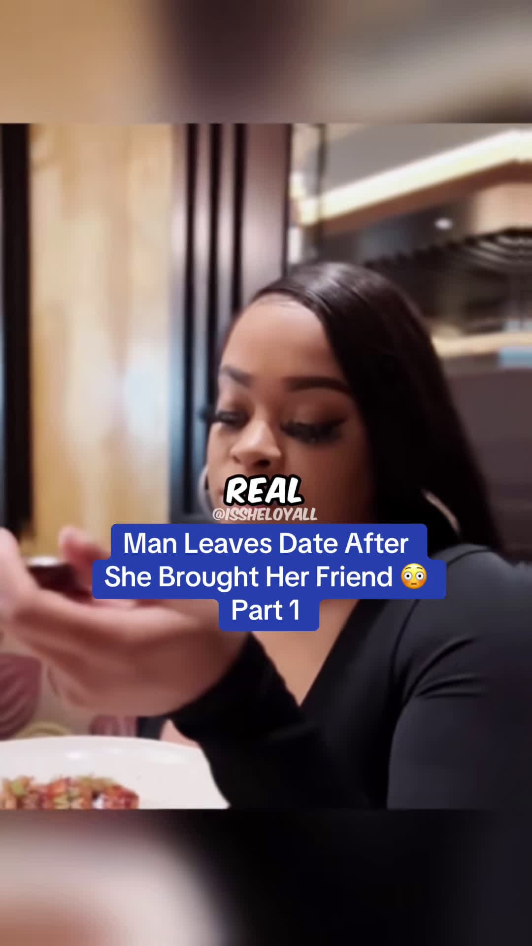 cover for #UnpopularOpinion Man leaves date after she brought date
