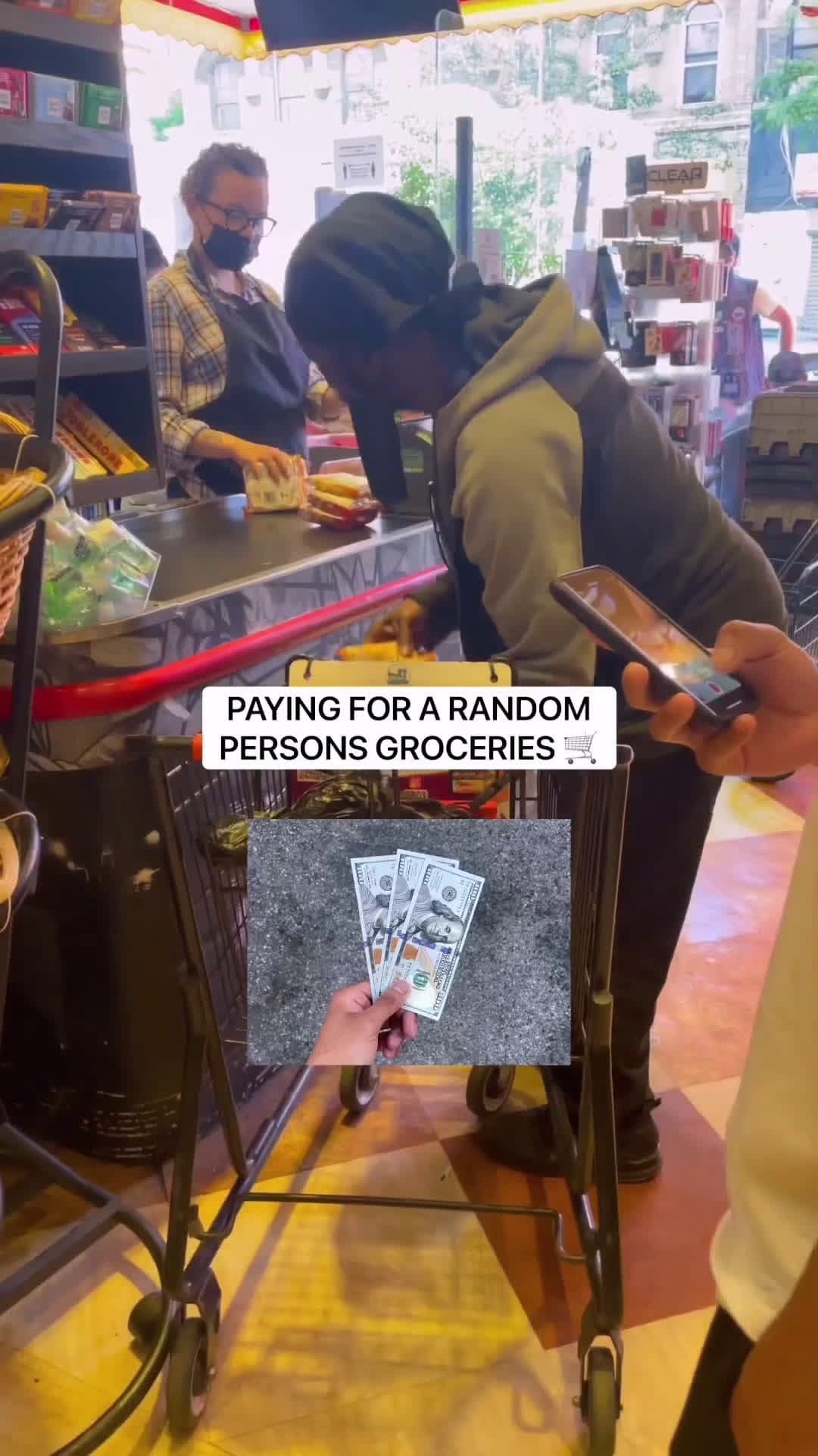 cover for Paying For Strangers Groceries _EMOTIONAL #homelesspeople #homeless