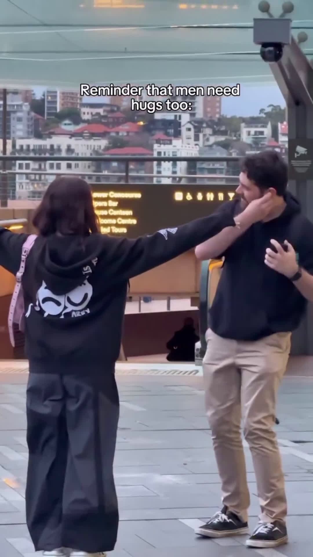 cover for Reminder That Man Needs Hug Too! 🥹❤  | Social Experiment #fyp #scoopz #shorts #foryou #usa 