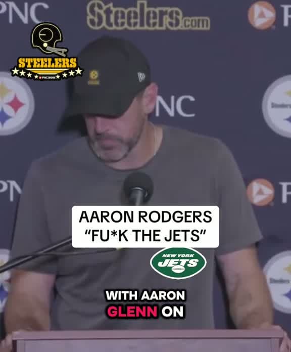 cover for Aaron Rodgers celebrates a thrilling 34-32 win over the Jets: 'I was happy to beat everybody associated with the Jets.' 🏈🔥 #NFL #Steelers #Jets