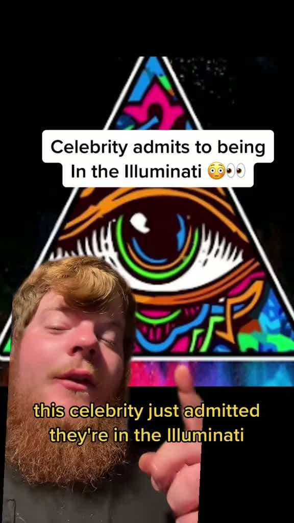 cover for Kim Kardashian admits she’s in the Illuminati! 😱 #celebrity #shocking #kimkardashian