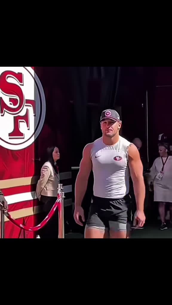 cover for That shirt, hat, and flow combo is straight fire 🥵 #NickBosa #49ers #NFL #NinersNation