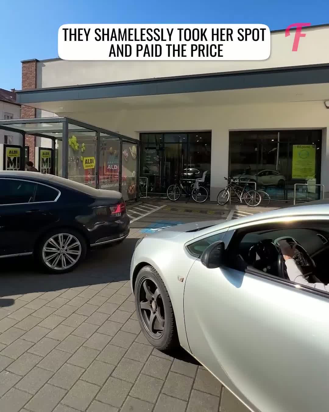 cover for Woman teaches a parking spot thief a lesson shorts