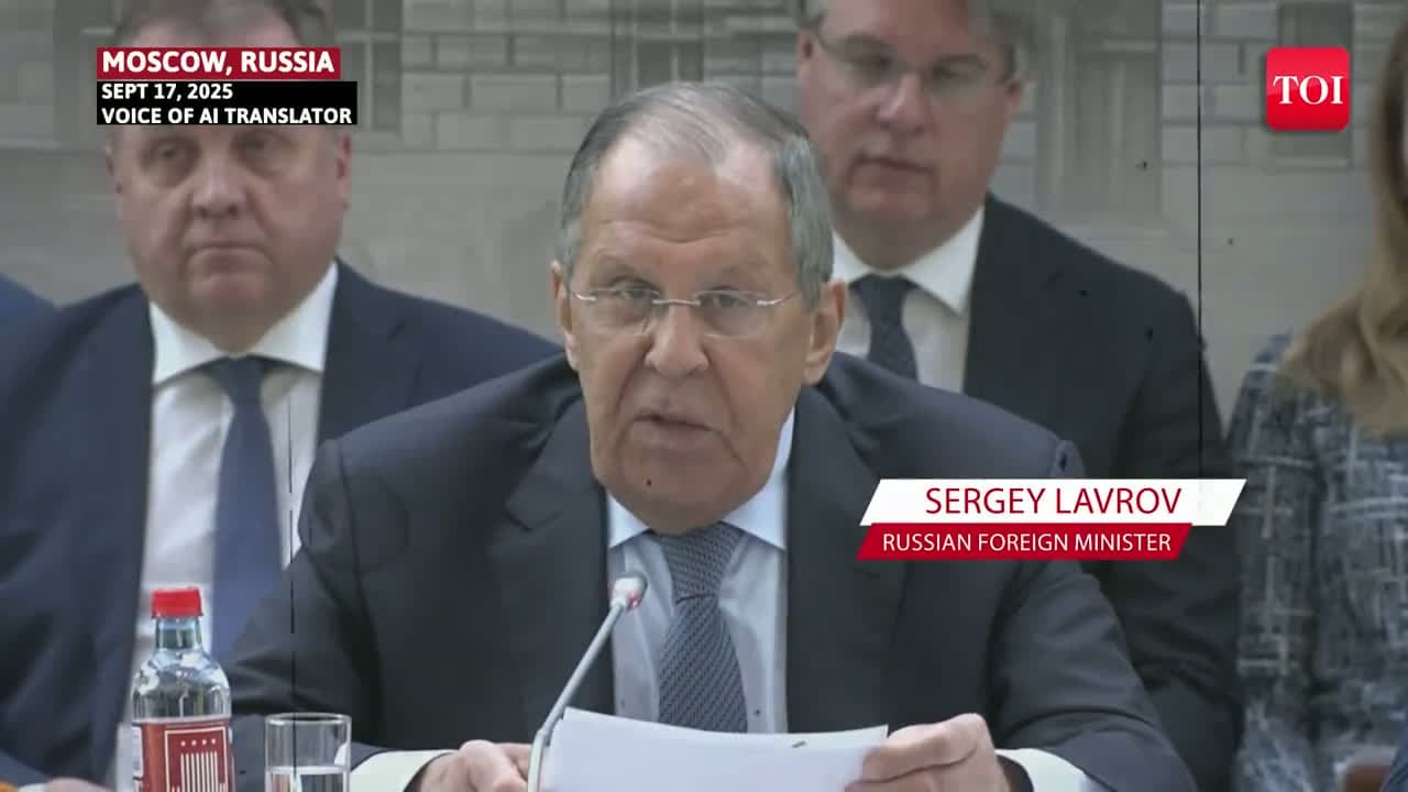 cover for Lavrov Drops Bomb On Europe In No-Holds-Barred Attack; 'Legitimate Target For Russia'