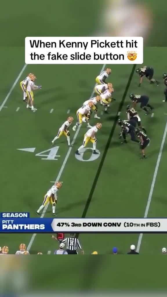cover for This was so clean by Kenny P 😭🔥 @ACC DIGITAL NETWORK #collegefootball #cfb #football #pittsburgh #touchdown  created by House of Highlights with House of Highlights’s original sound