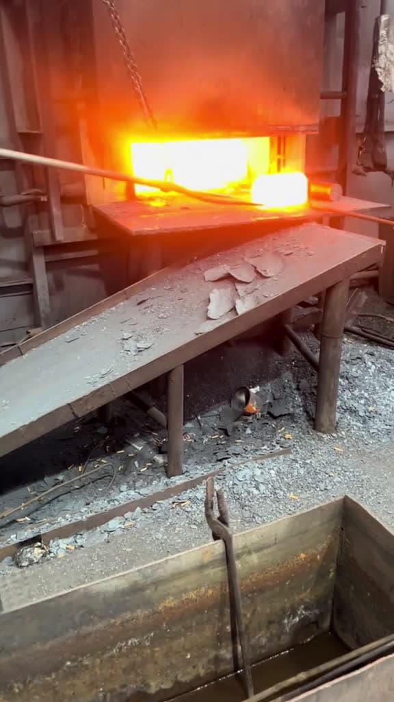 cover for Summer Heat Meets Hot Steel Blacksmiths at Work stamping machine iron forging ironman forg 84141 #followMe