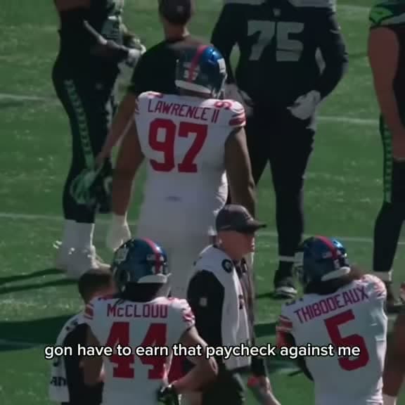cover for Dexter Lawrence dominating the NFL grind! 💪 #NFL #FootballHighlights #Viral
